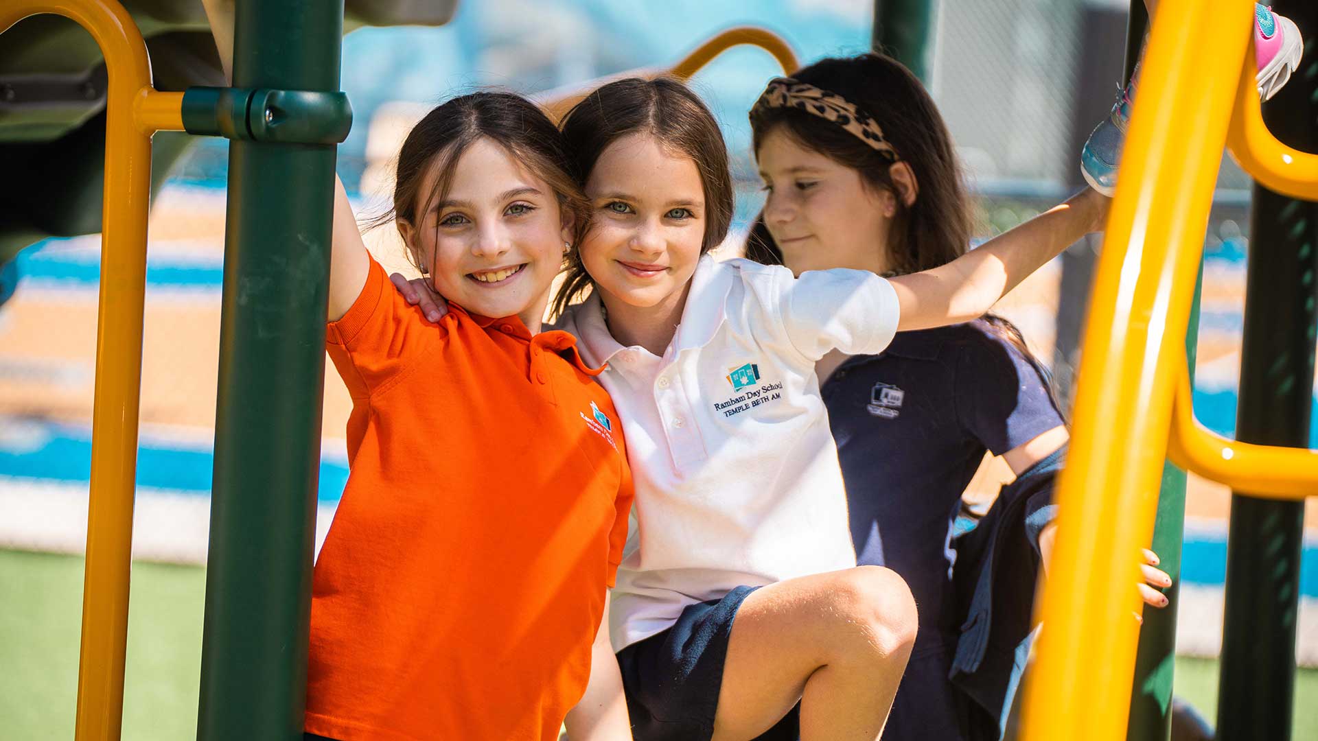 girls on playground