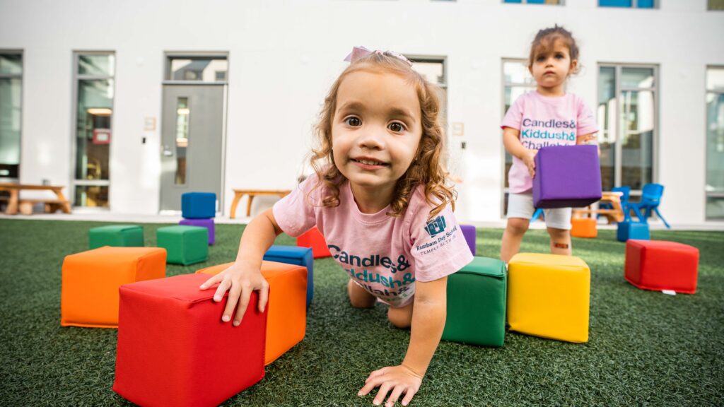 EC Girl with Blocks