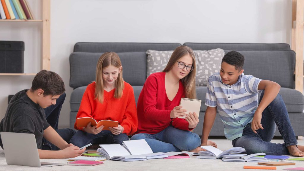 students-studying