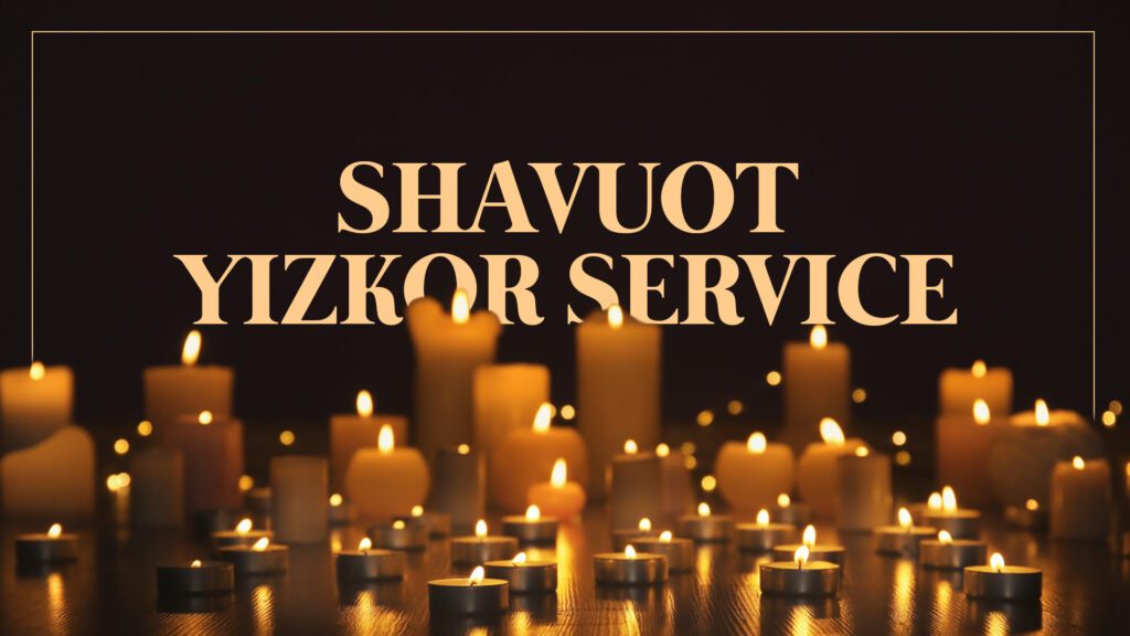 Shavuot yizkor