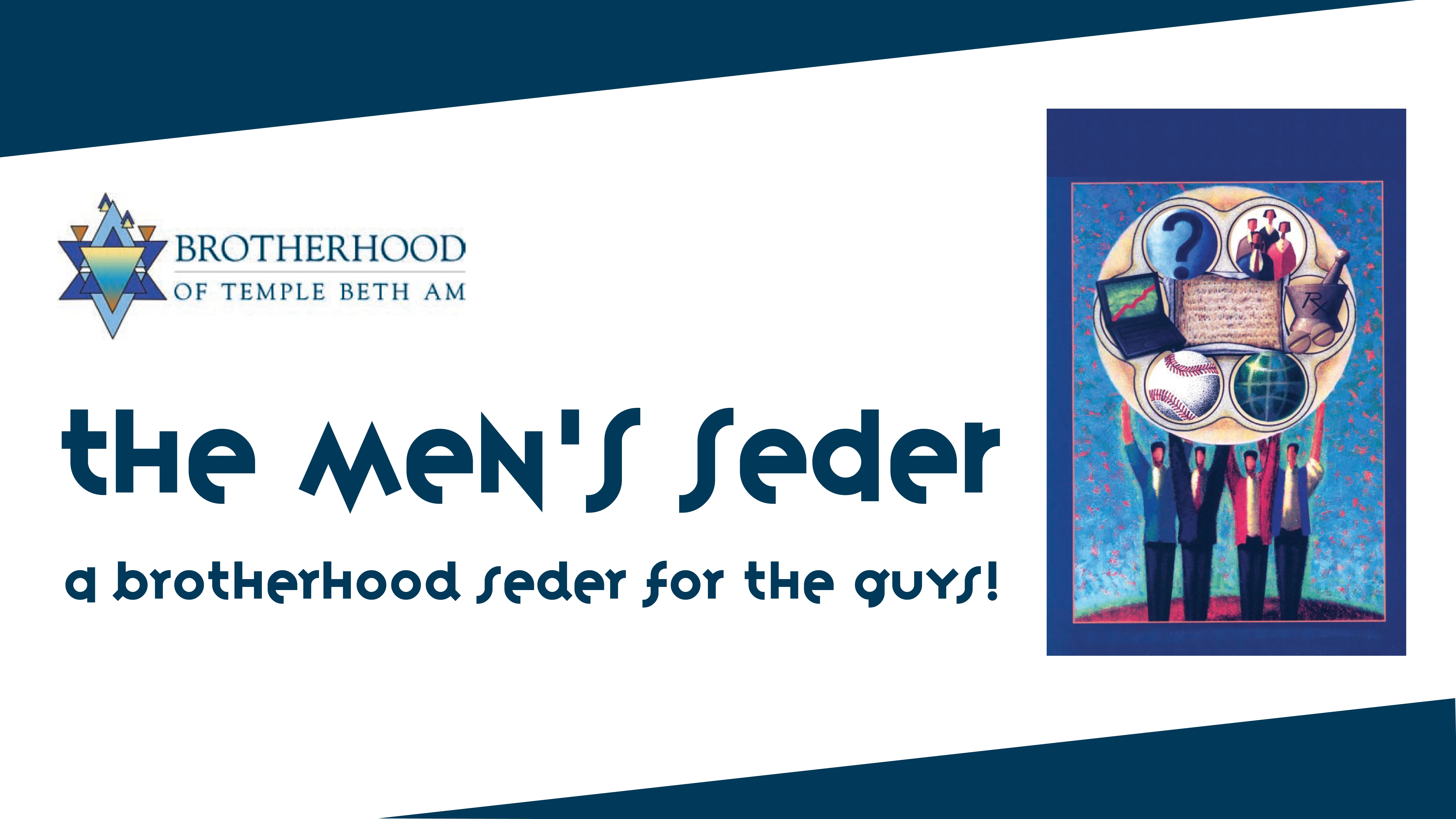 The Men's Seder web banner brotherhood