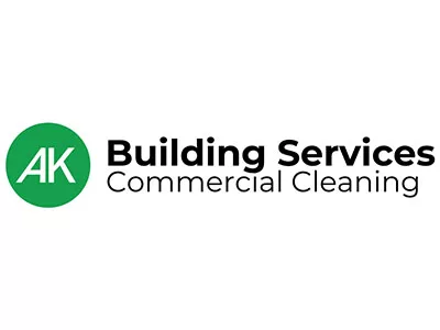 Building Services Commercial Cleaning Logo Banner