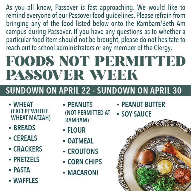 Passover Food Limitations Guide web