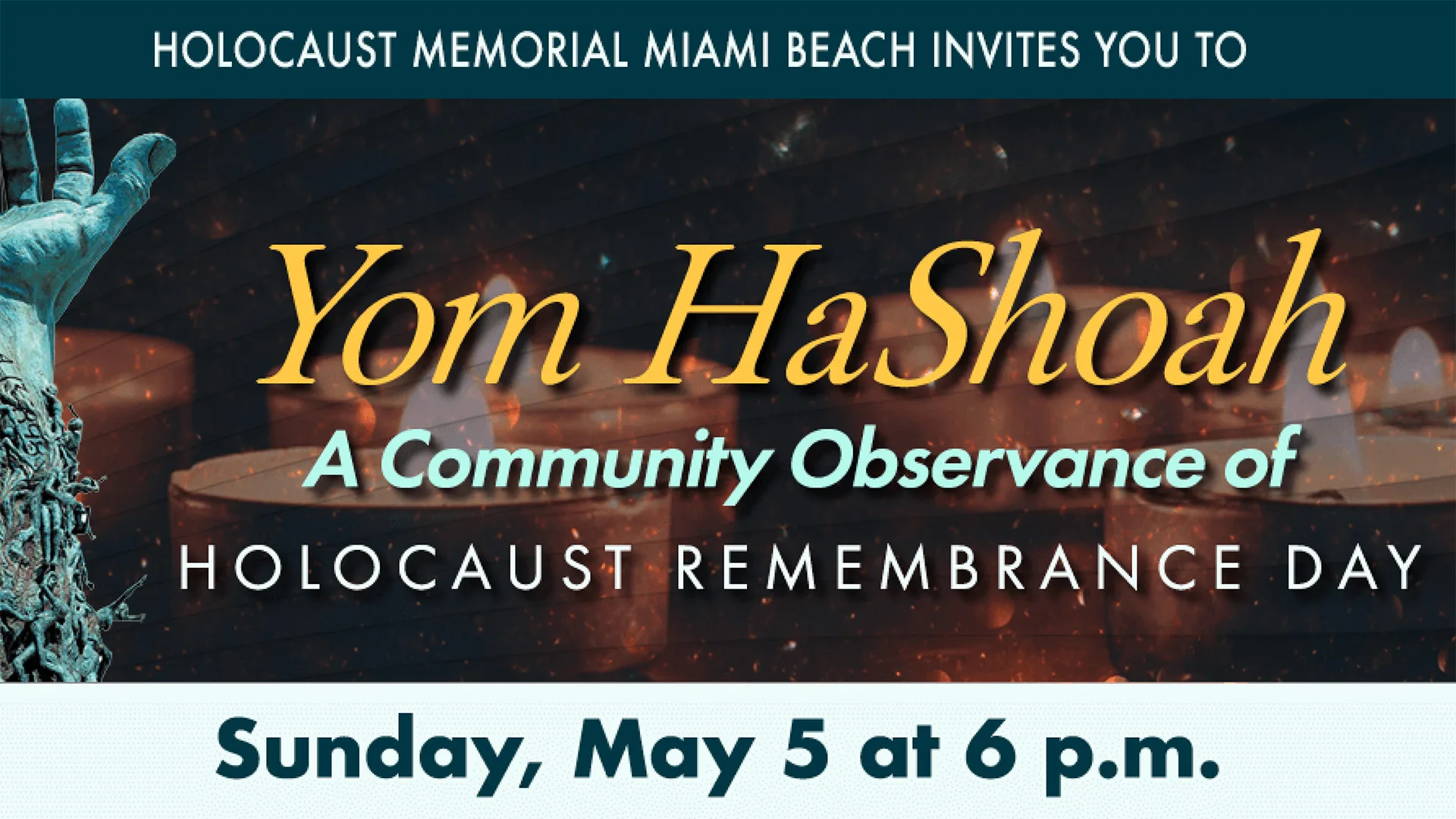 A Community Observance of Yom HaShoah