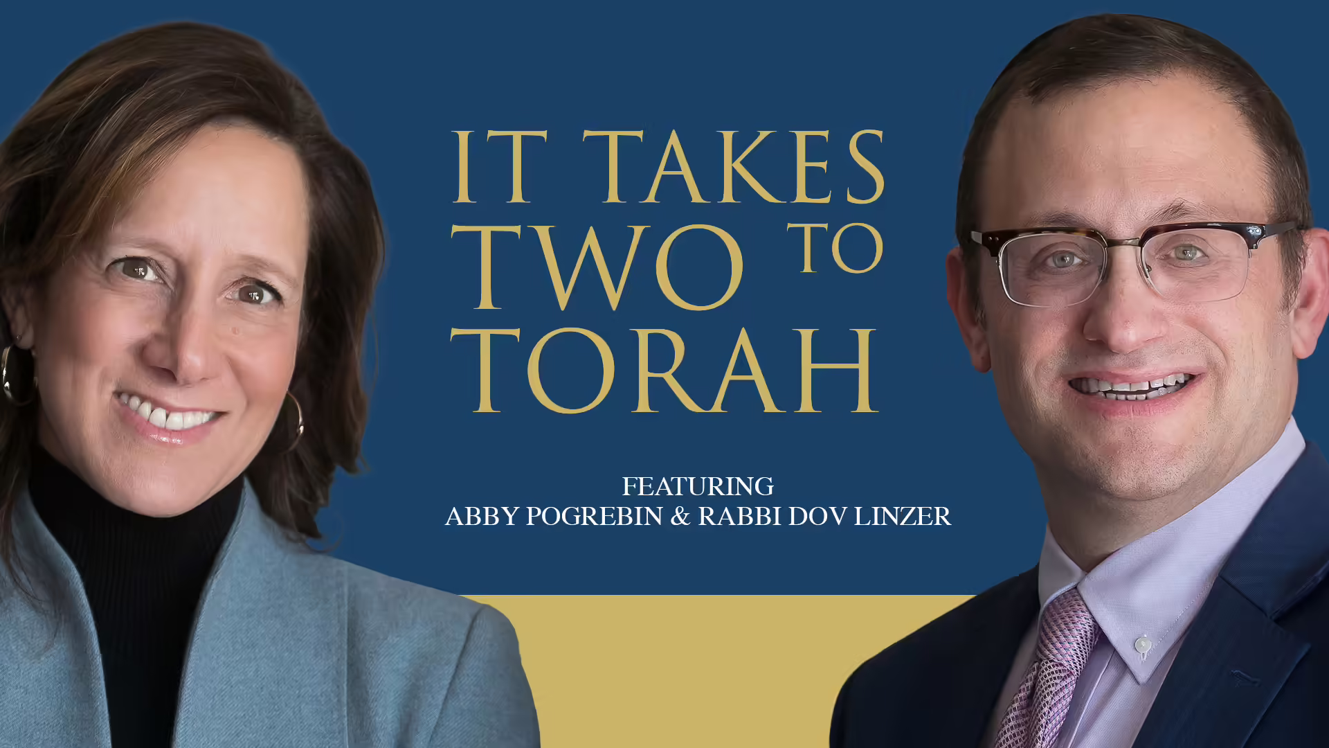 It takes two to torah web banner