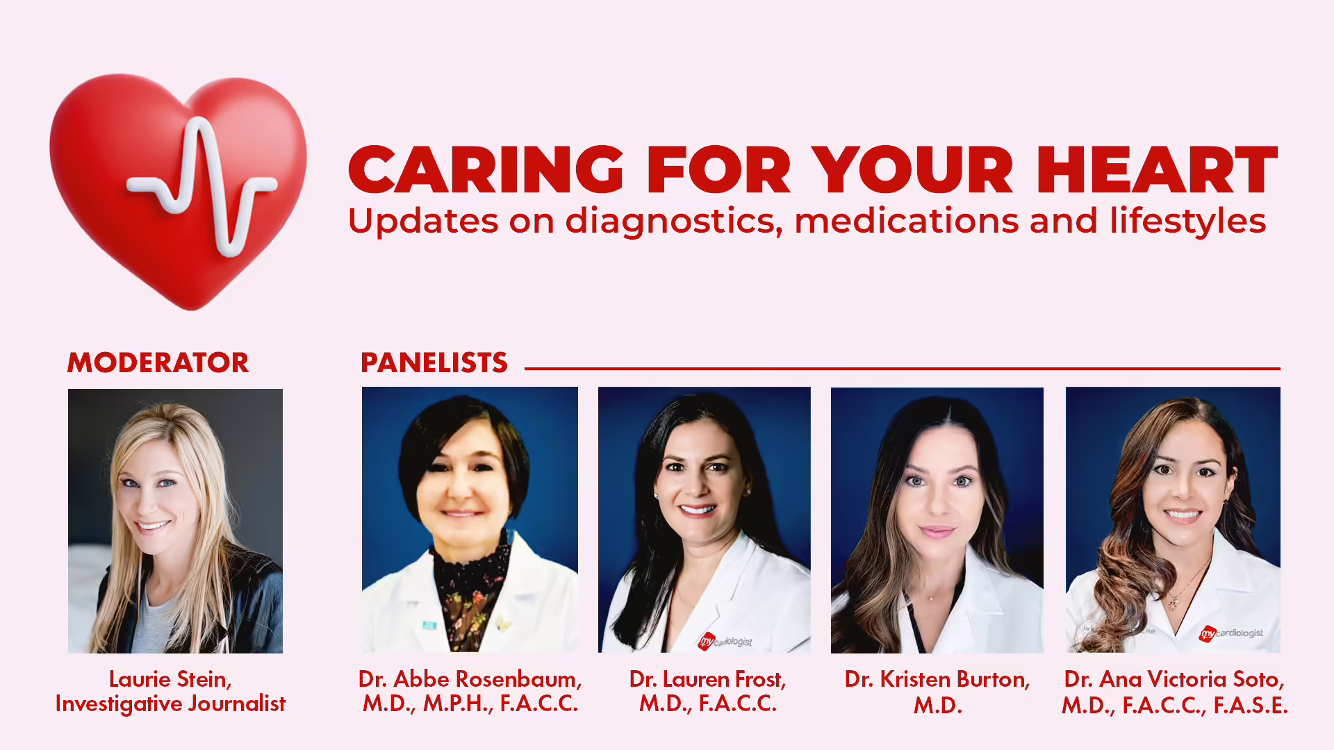 Caring For Your Heart: Updates on Diagnostics, Medication and Lifestyles