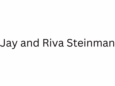 JAY AND RIVA STEINMAN