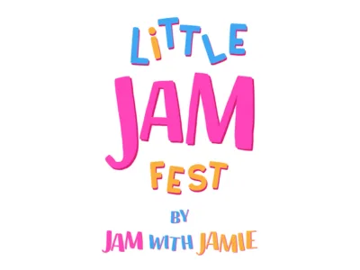 Little Jam Fest by JAM WITH JAMIE web logo