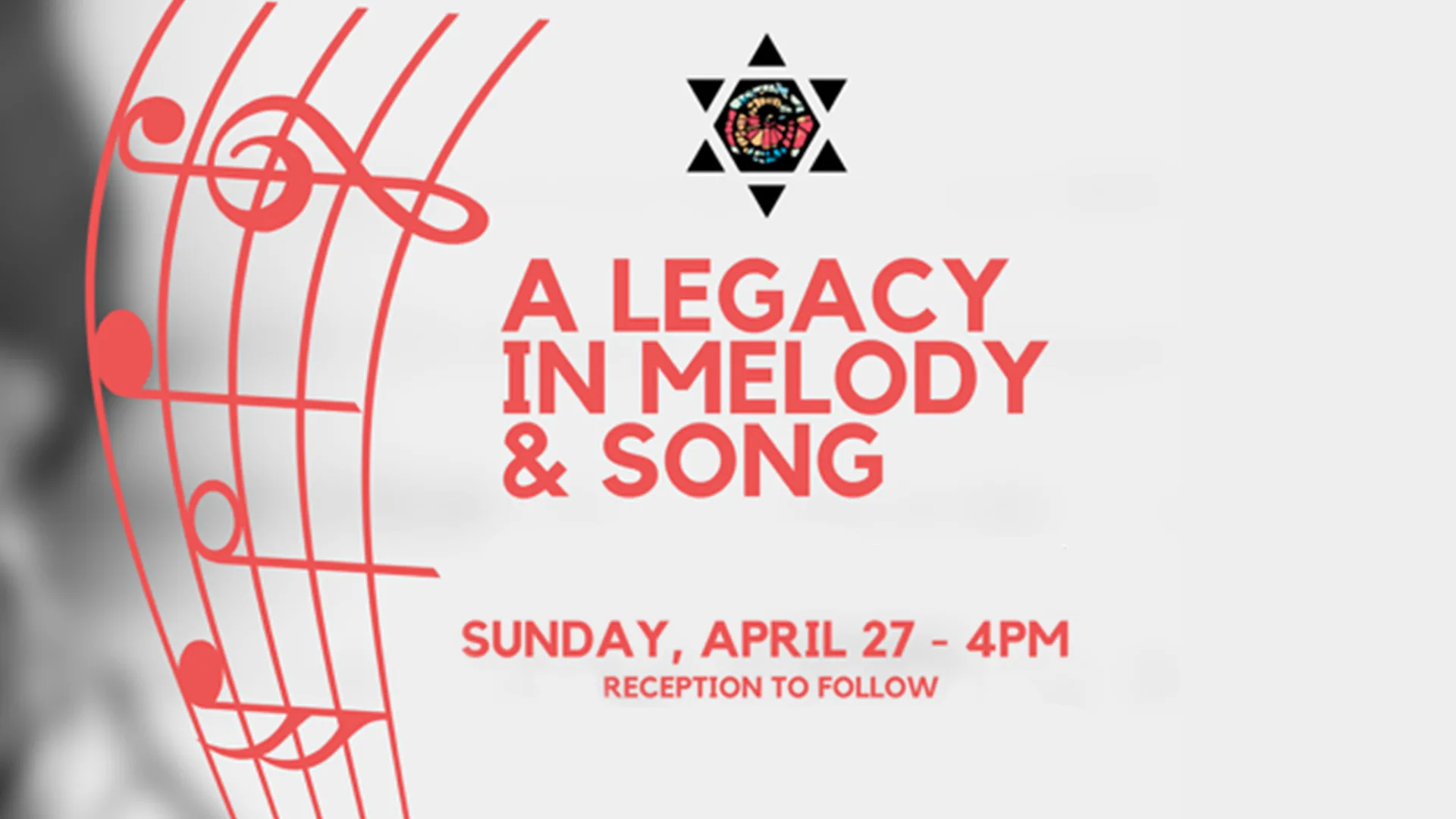 A legacy in Melody & Song web banner
