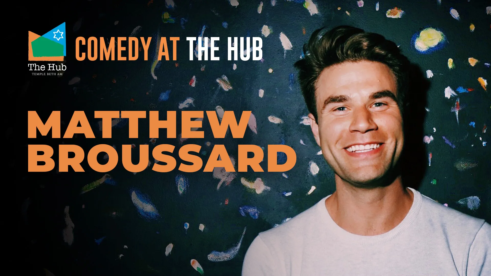 Comedy Night with Matthew Broussard web banner