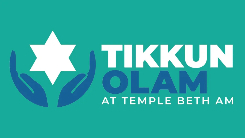 Tikkun Olam at Temple Beth Am logo