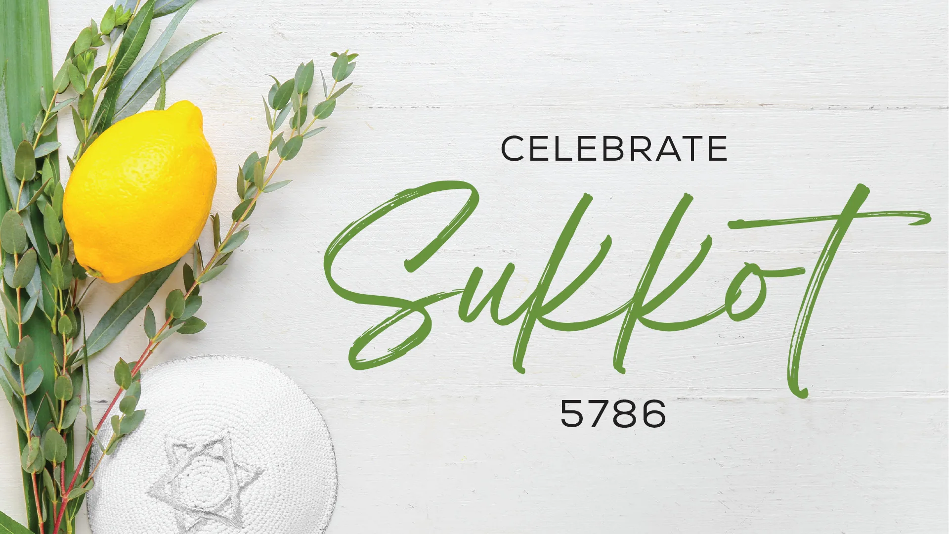 celebrate sukkot