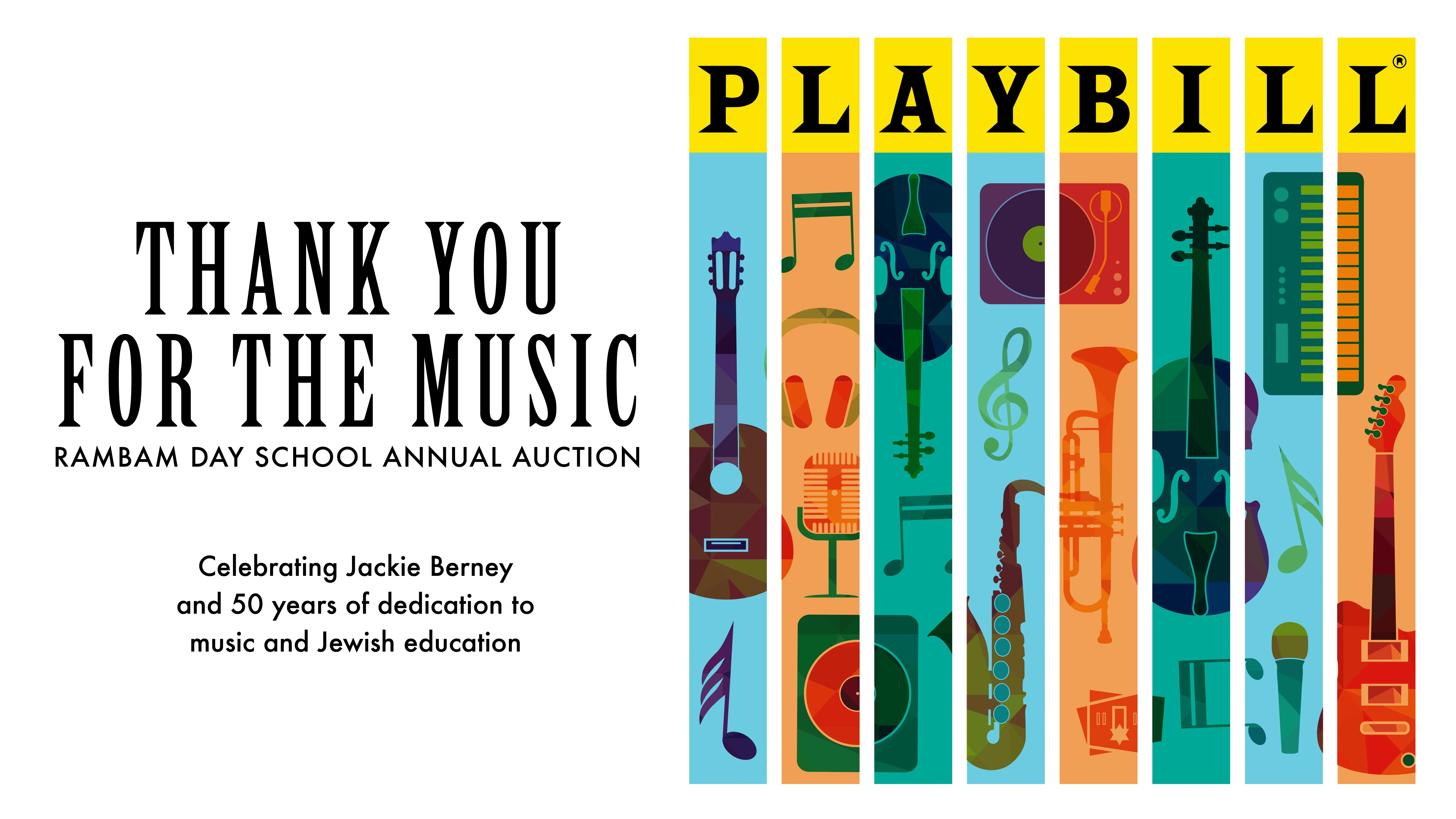 thank you for the music web banner