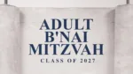 Adult Bnai Mitzvah web banner