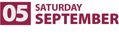 saturday september 5th hhd