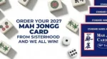 Mah Jongg Card web banner