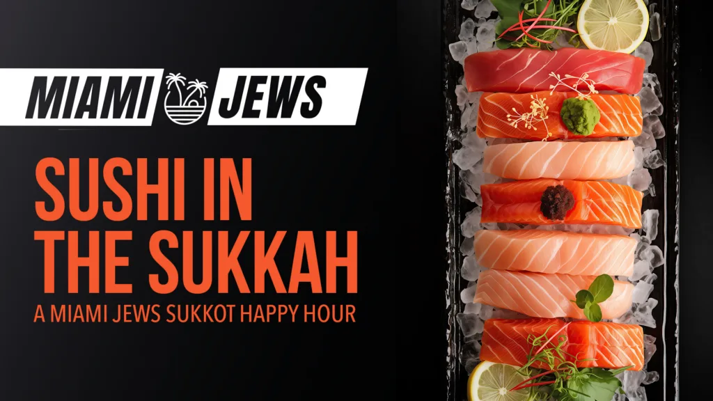 sushi in the sukkah