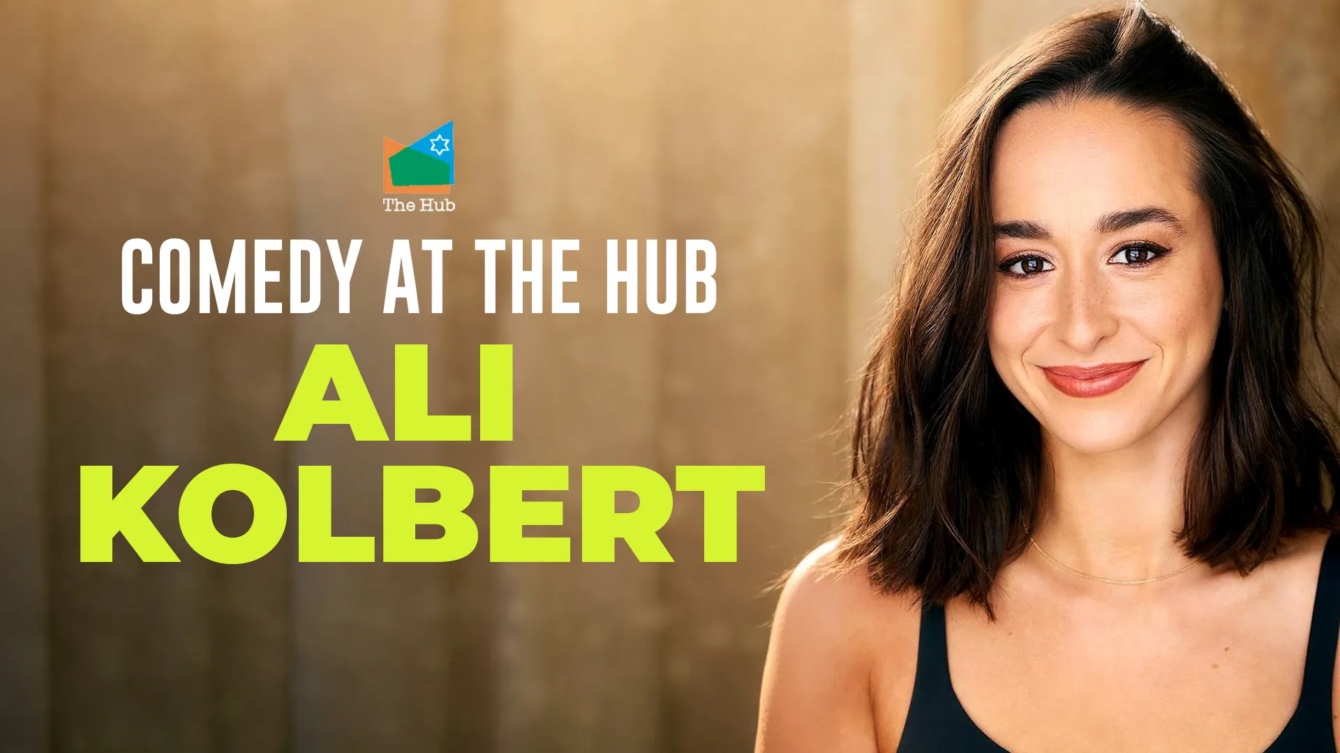 comedy at the hub ali kolbert web banner