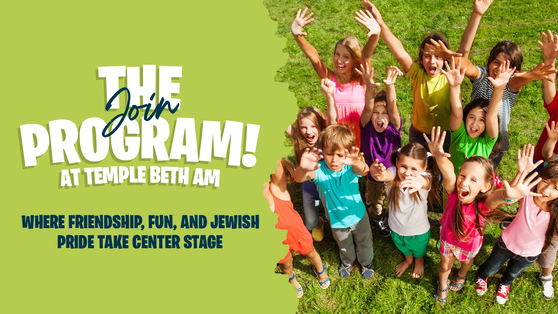The Program at temple beth am web banner